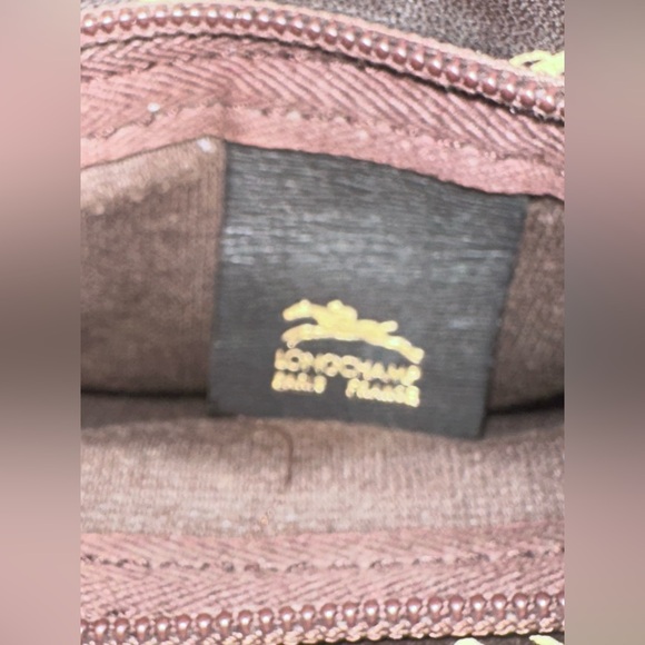 Longchamp Dark Brown Horse Logo Shoulder Bag / Crossbody - Picture 11 of 12